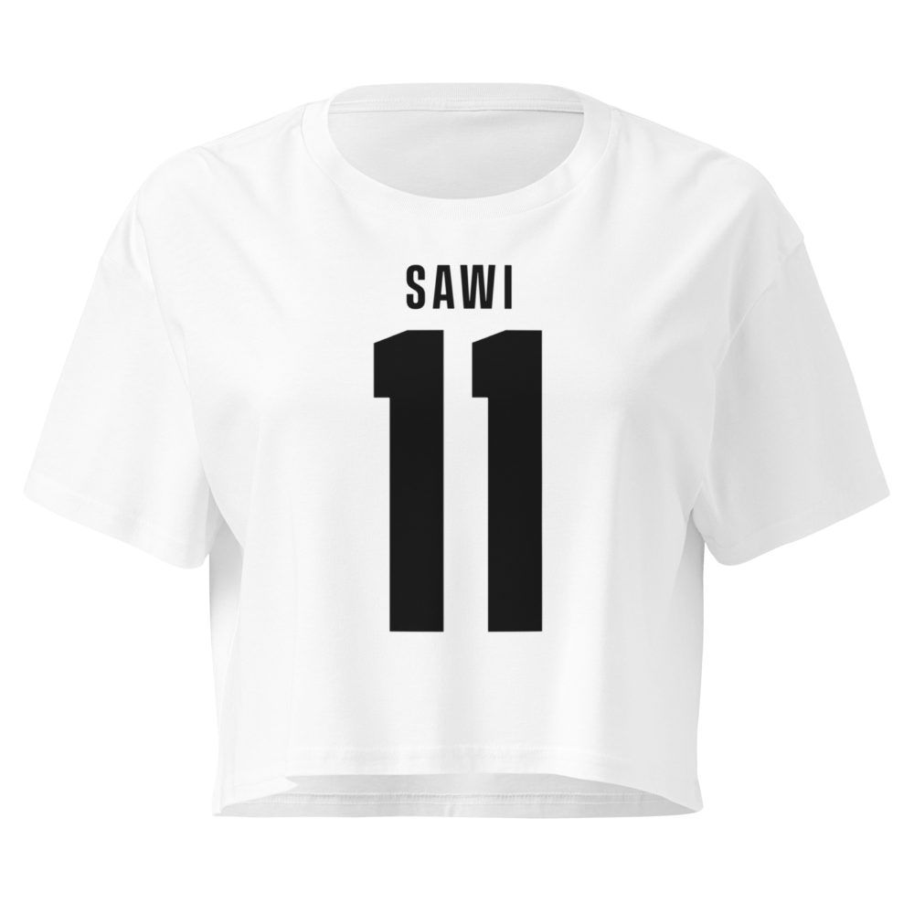 Ava Sawi | Jersey Style Crop Top