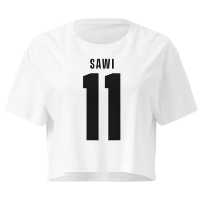Ava Sawi | Jersey Style Crop Top