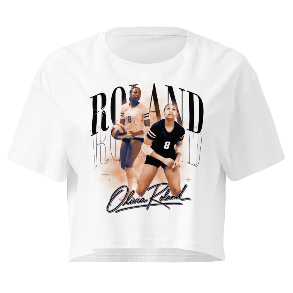 Olivia Roland | Mural Crop Top