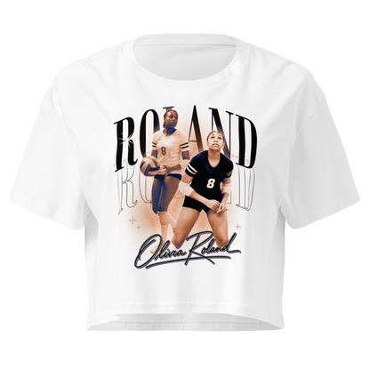 Olivia Roland | Mural Crop Top