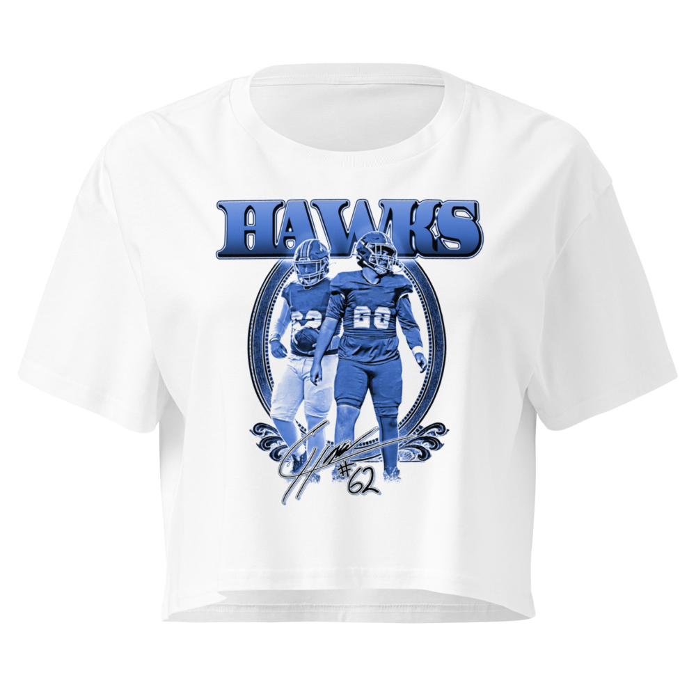 Cristian Hawks | Mural Crop Top