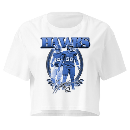 Cristian Hawks | Mural Crop Top