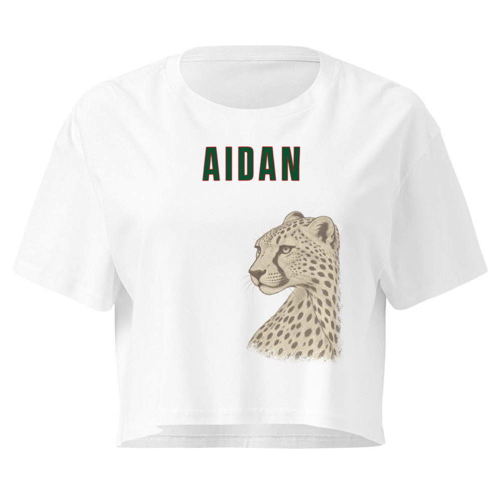 Aidan Shokrani | Jersey Style Crop Top