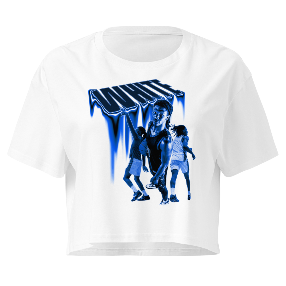 Lamarious White | Mural Crop Top