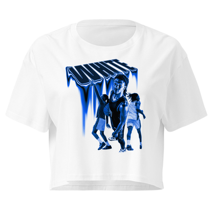 Lamarious White | Mural Crop Top