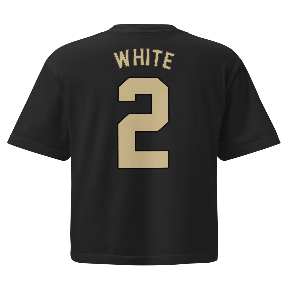 Trace White | Jersey Style Women’s Boxy Tee