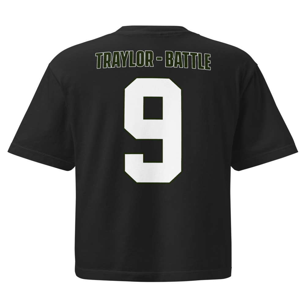 Javion Traylor - Battle | Jersey Style Women’s Boxy Tee