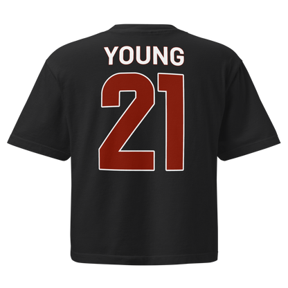 A'zon Young | Jersey Style Women’s Boxy Tee