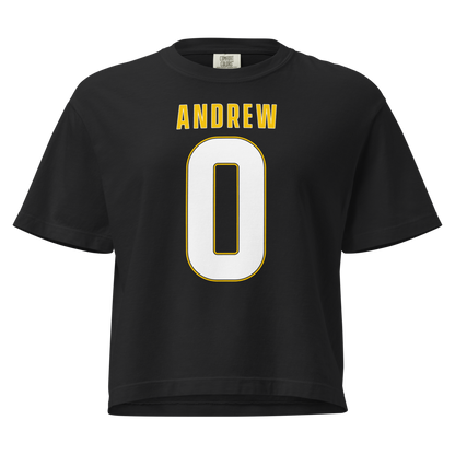 Andrew Gibson | Jersey Style Women’s Boxy Tee