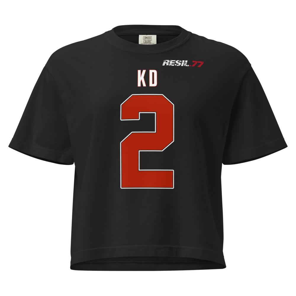 Kayden Upshaw | Jersey Style Women’s Boxy Tee