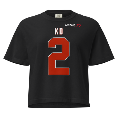 Kayden Upshaw | Jersey Style Women’s Boxy Tee