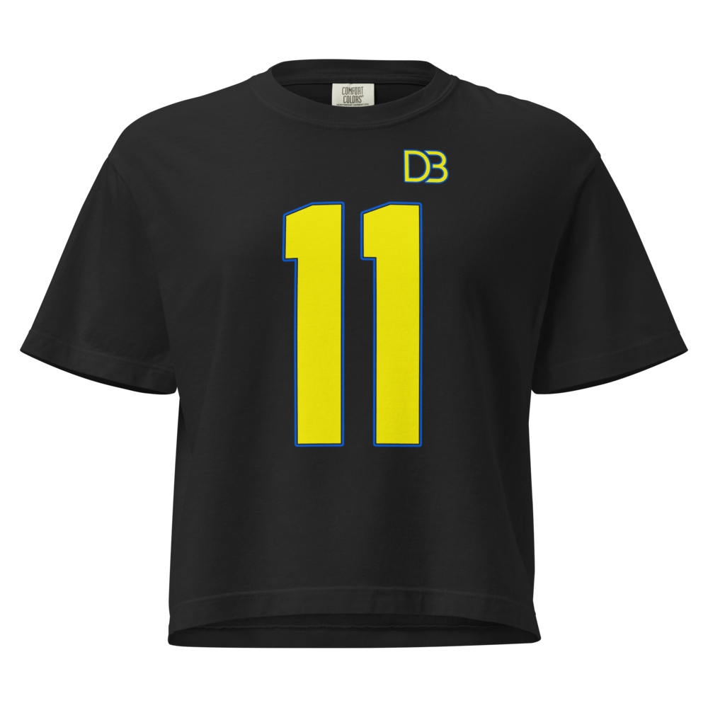 Deandre Baker Jr | Jersey Style Women’s Boxy Tee