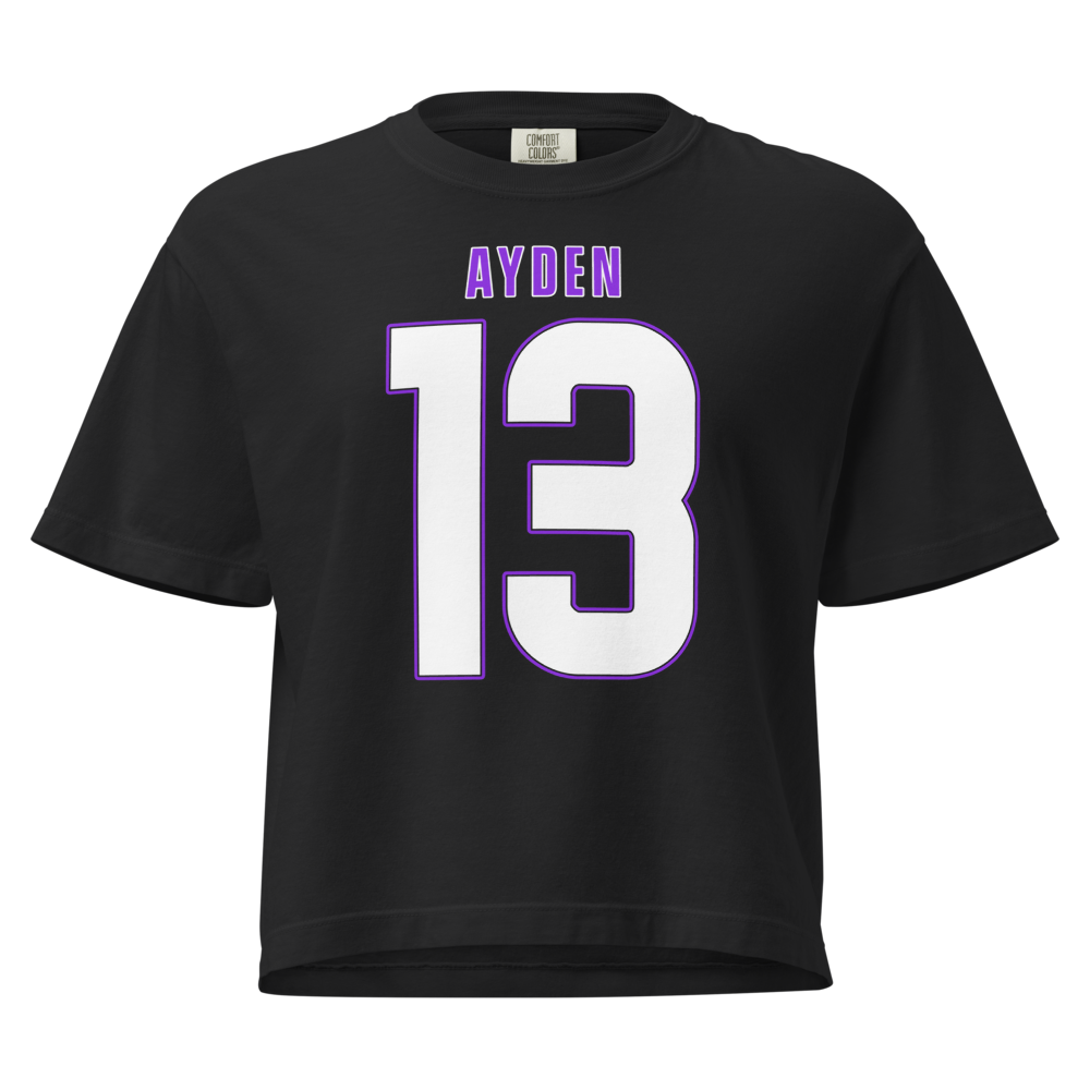 Ayden Jones | Jersey Style Women’s Boxy Tee