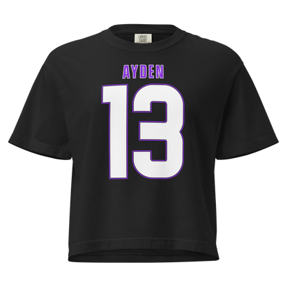 Ayden Jones | Jersey Style Women’s Boxy Tee