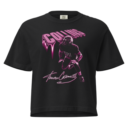 Theodis Collins | Mural Women's Heavy Cotton Boxy Tee
