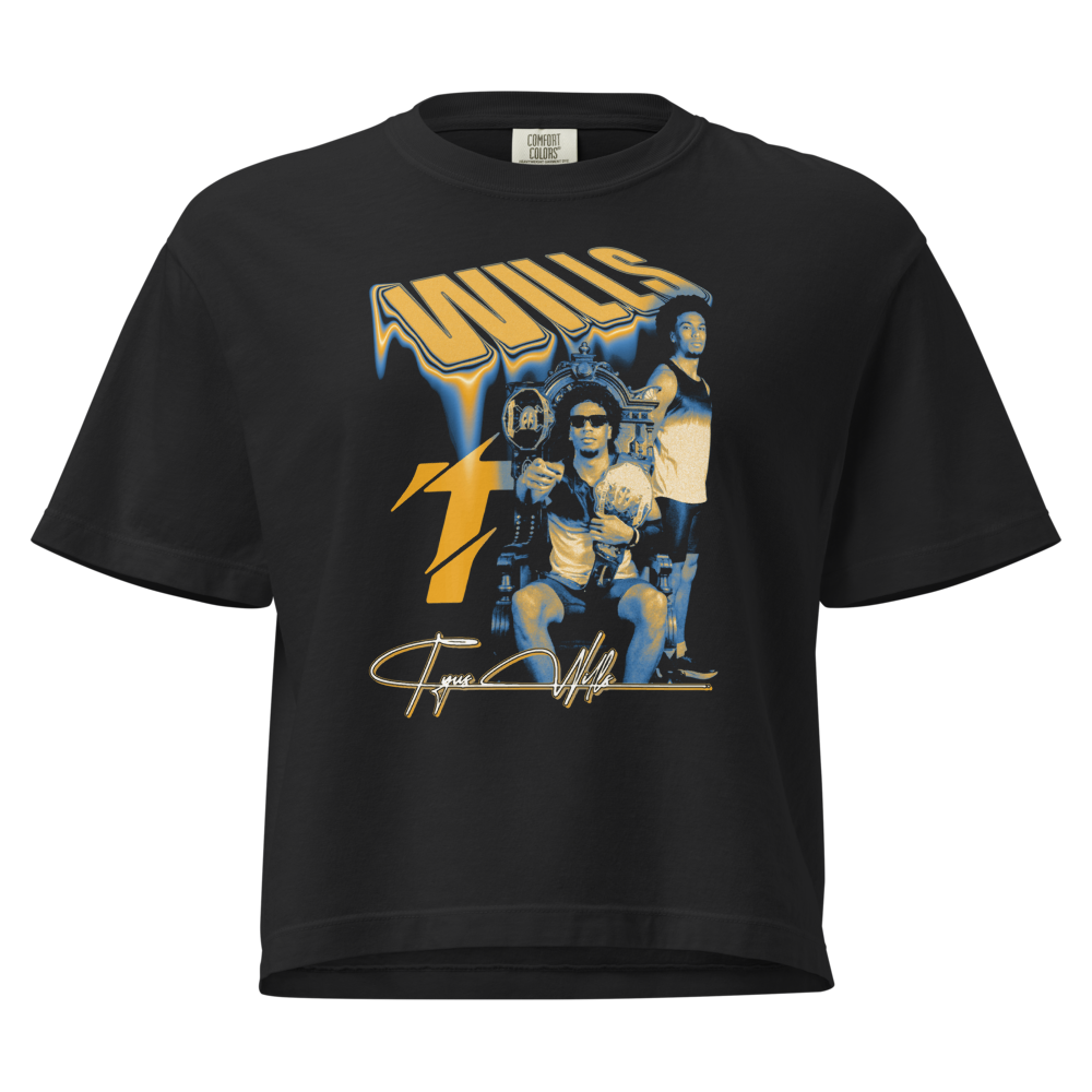 Tyus Wills | Mural Women's Heavy Cotton Boxy Tee