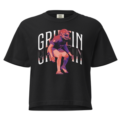 Octavious Griffin | Mural Women's Heavy Cotton Boxy Tee