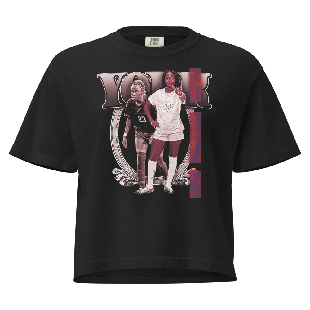 Ella York | Mural Women's Heavy Cotton Boxy Tee