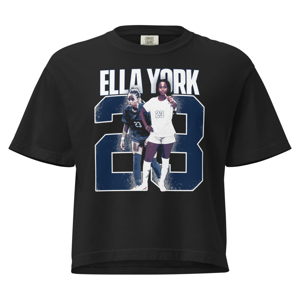 Ella York | Mural Women's Heavy Cotton Boxy Tee
