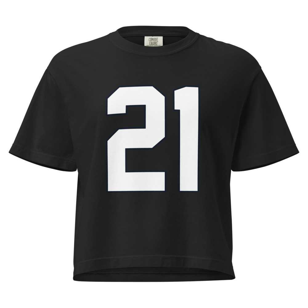 Zion Ward | Jersey Style Women’s Boxy Tee