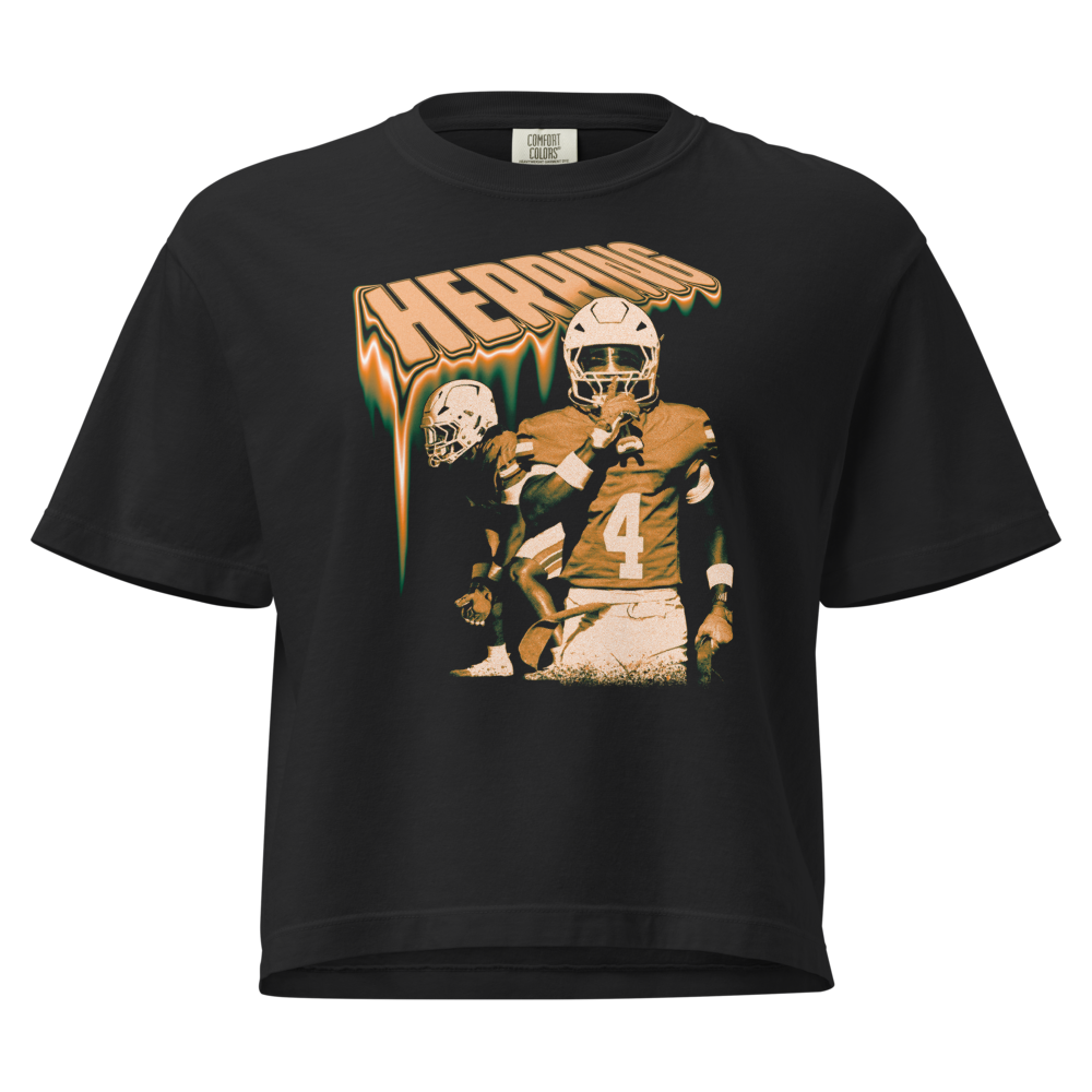 Keion Herring | Mural Women's Heavy Cotton Boxy Tee