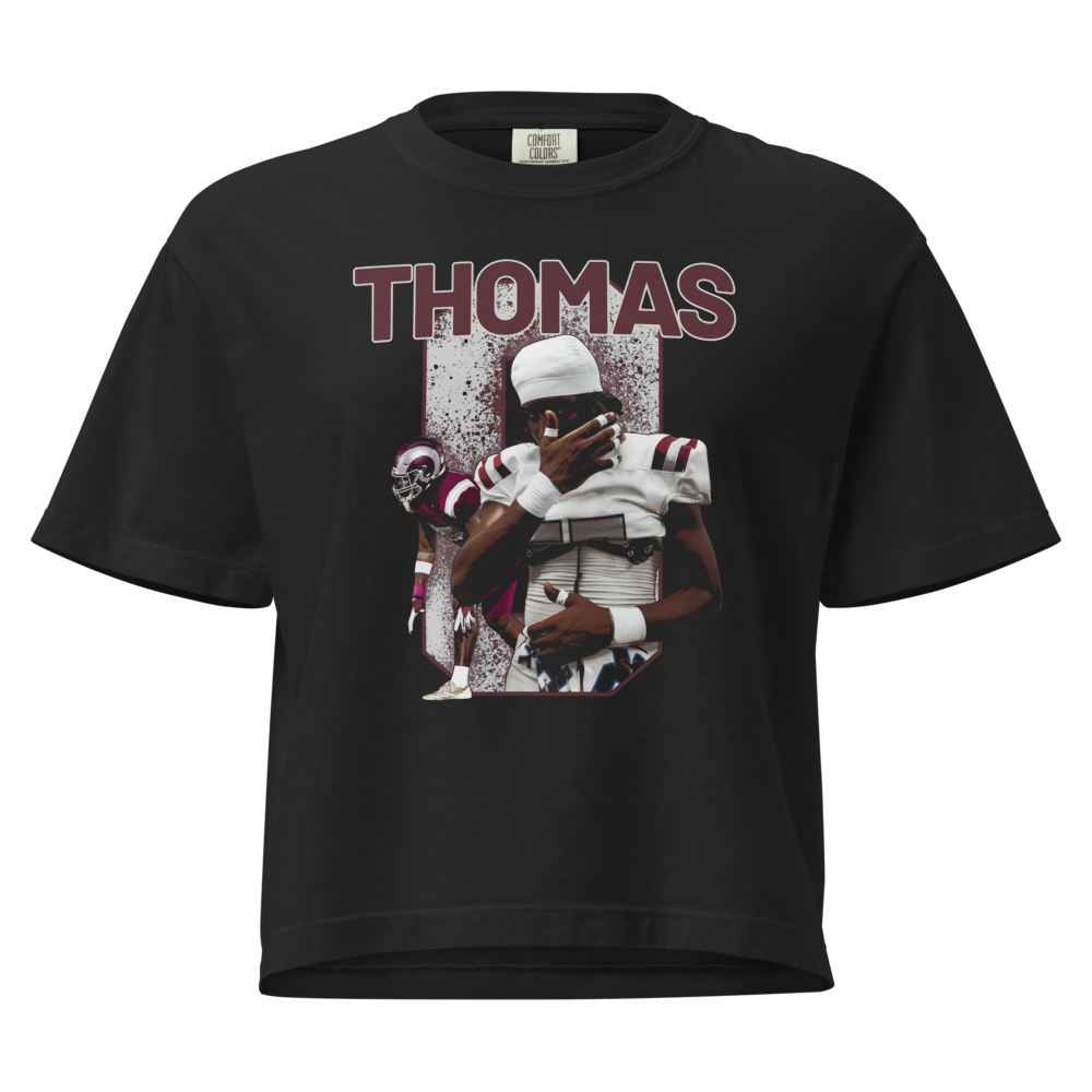 D’Vonte Thomas | Mural Women's Heavy Cotton Boxy Tee