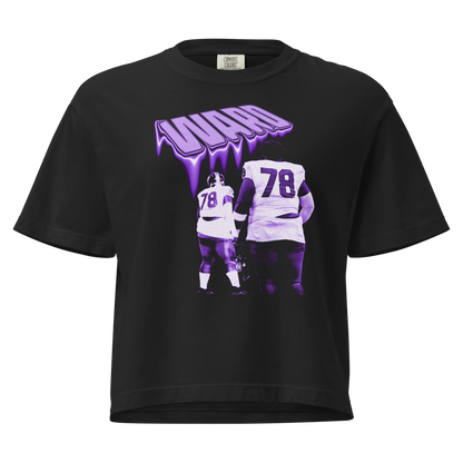 Khechaun Ward | Mural Women's Heavy Cotton Boxy Tee