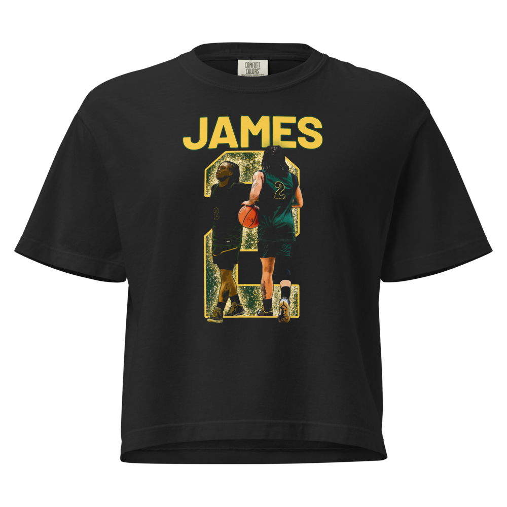 Diante James | Mural Women's Heavy Cotton Boxy Tee