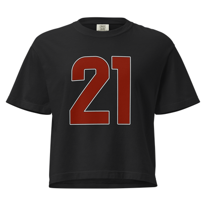 A'zon Young | Jersey Style Women’s Boxy Tee