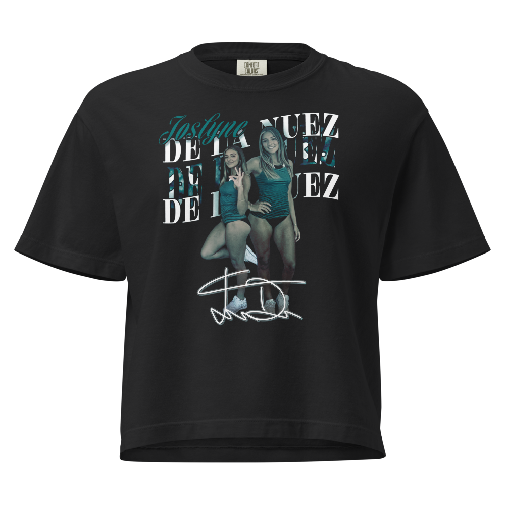 Joslyne De La Nuez | Mural Women's Heavy Cotton Boxy Tee