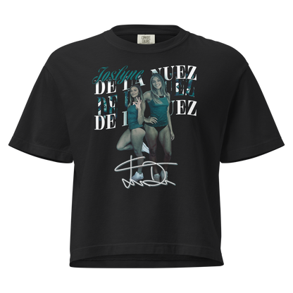 Joslyne De La Nuez | Mural Women's Heavy Cotton Boxy Tee