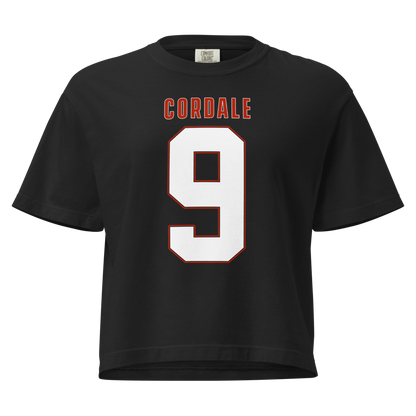 Cordale Scott Jr | Jersey Style Women’s Boxy Tee