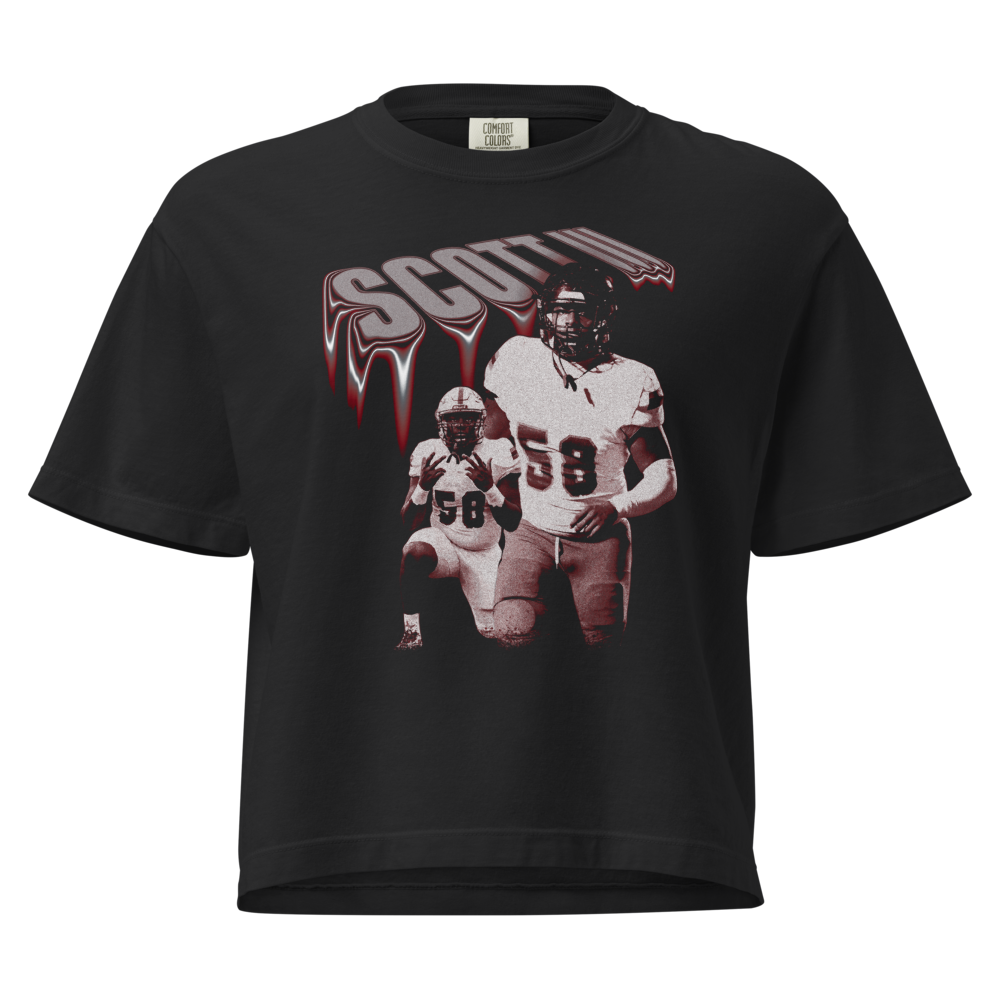 Isaac Scott III | Mural Women's Heavy Cotton Boxy Tee