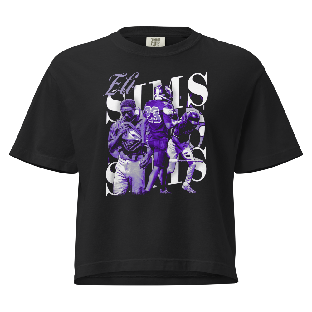 Eli Sims | Mural Women's Heavy Cotton Boxy Tee