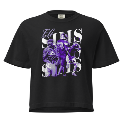 Eli Sims | Mural Women's Heavy Cotton Boxy Tee