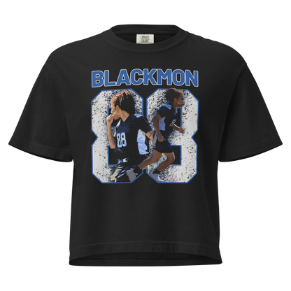London Blackmon | Mural Women's Heavy Cotton Boxy Tee