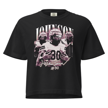 Hezekiah Johnson | Mural Women's Heavy Cotton Boxy Tee