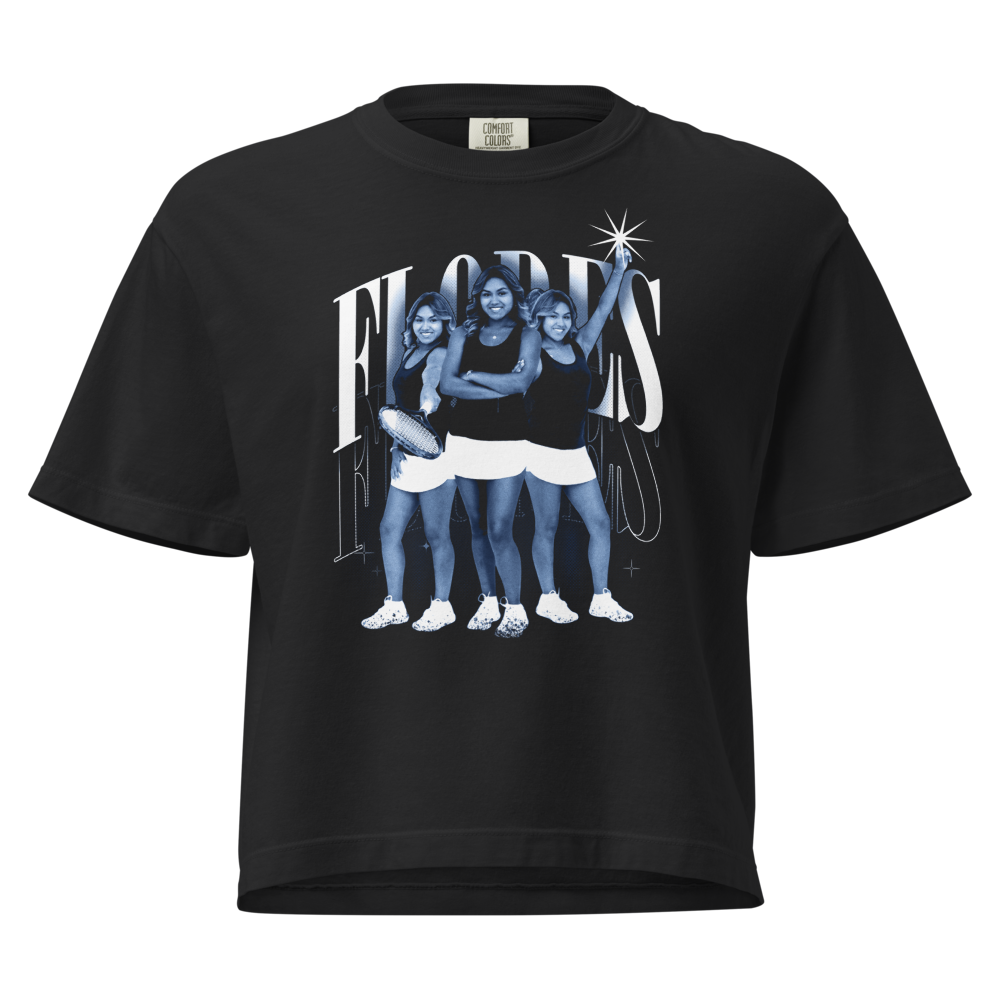 Jade Flores | Mural Women's Heavy Cotton Boxy Tee