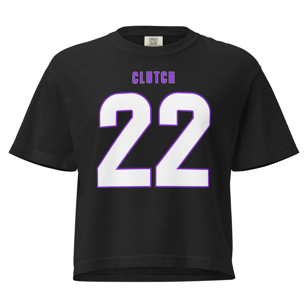 Clutch Booster Sample | Jersey Style Women’s Boxy Tee