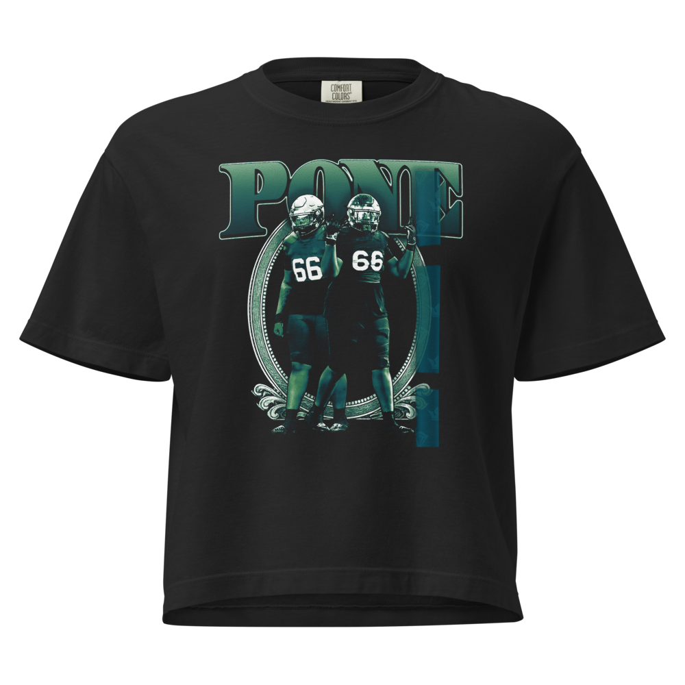 Saadiq Pone | Mural Women's Heavy Cotton Boxy Tee