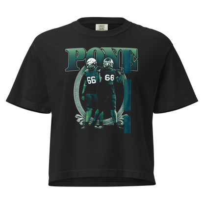 Saadiq Pone | Mural Women's Heavy Cotton Boxy Tee