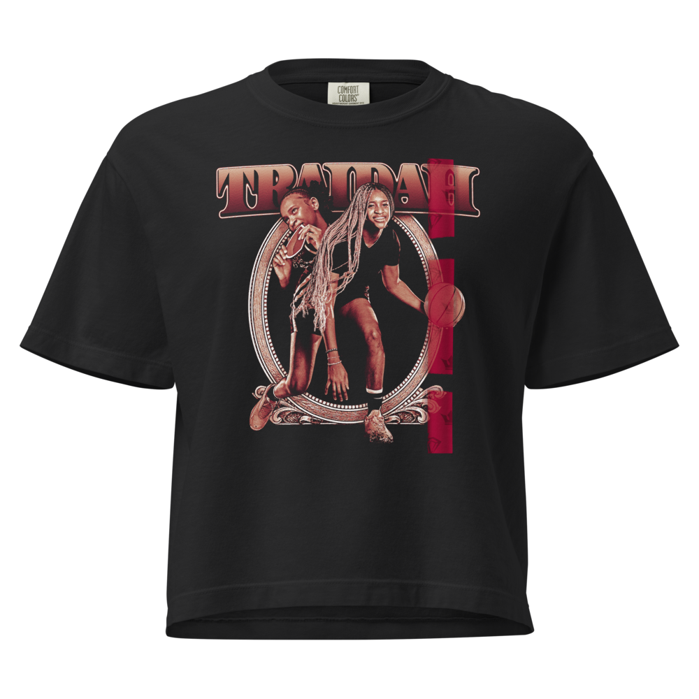 Traidah Matongo | Mural Women's Heavy Cotton Boxy Tee