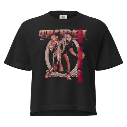 Traidah Matongo | Mural Women's Heavy Cotton Boxy Tee
