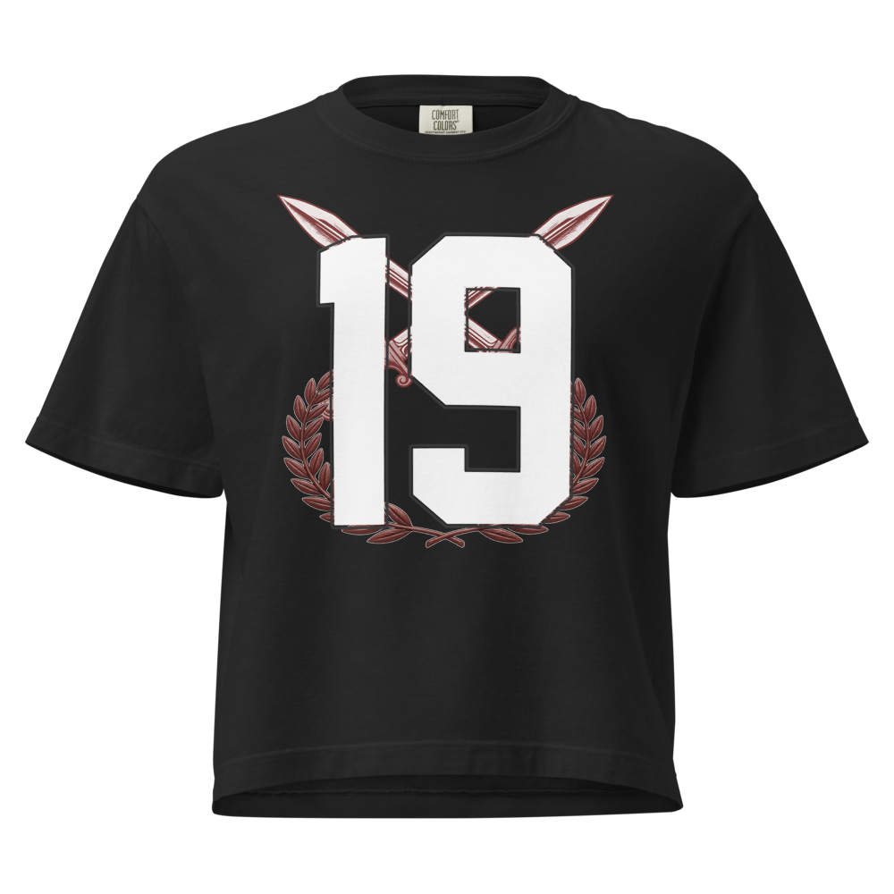 Caiden McNabb | Jersey Style Women’s Boxy Tee