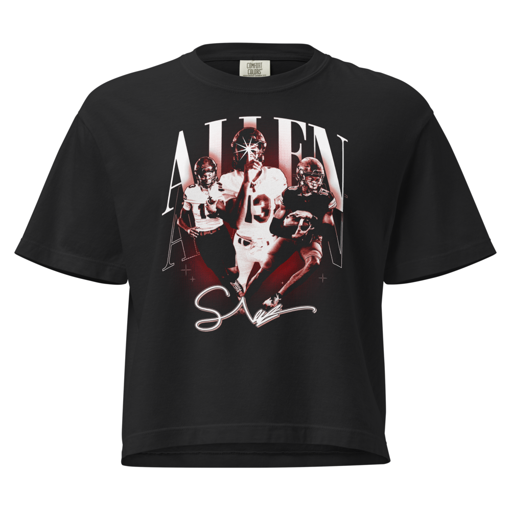 Sirdarrean Allen | Mural Women's Heavy Cotton Boxy Tee