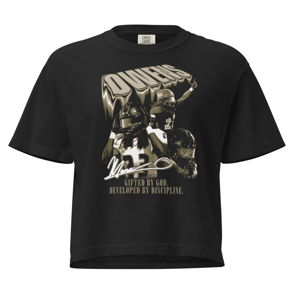 Messiah Owens | Mural Women's Heavy Cotton Boxy Tee