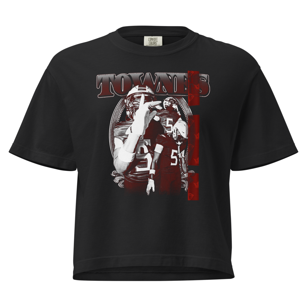 David Townes | Mural Women's Heavy Cotton Boxy Tee