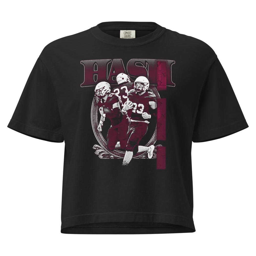Baylor Hash | Mural Women's Heavy Cotton Boxy Tee