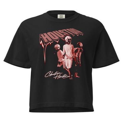 Christian Houston | Mural Women's Heavy Cotton Boxy Tee