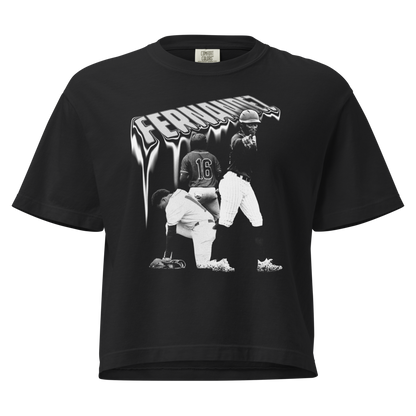Frandie Fernandez | Mural Women's Heavy Cotton Boxy Tee